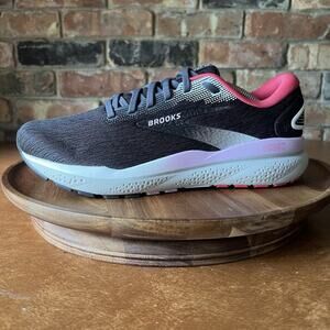Brooks Ghost 16 Women’s 9 Black Rasberry Cushioned Road Running Shoes Sneakers